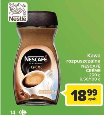 Carrefour Market Kawa nescafe sensazione creme oferta