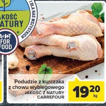 Carrefour Market Podudzie z kurczaka chowu wybiegowego w marynacie jakość z natury carrefour oferta