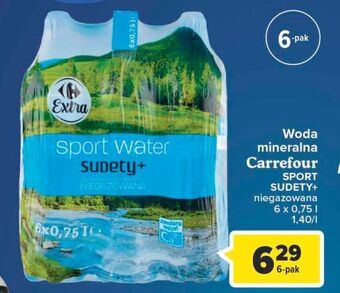 Carrefour Market Woda naturalna niegazowana carrefour sudety+ oferta