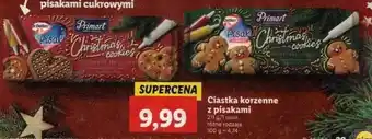 Lidl Primart Ciastka korzenne z pisakami oferta
