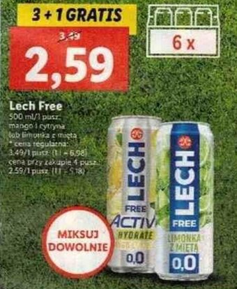 Lidl Lech Free oferta