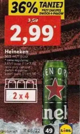 Lidl Heineken oferta