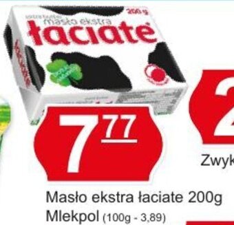 Hitpol Mlekpol masło ekstra łaciate 200g oferta