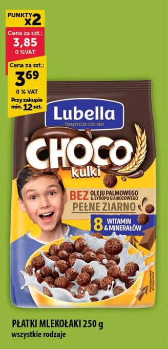 Eurocash Lubella płatki mlekołaki oferta