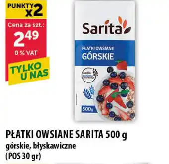 Eurocash Sarita płatki owsiane 500g oferta