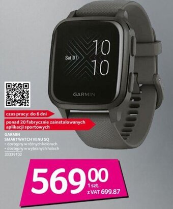 Selgros Garmin Smartwatch Venu SQ oferta