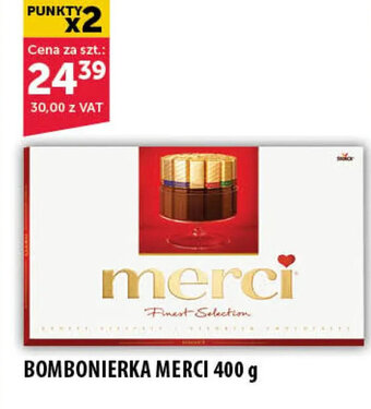 Eurocash Merci bombonierka 400g oferta