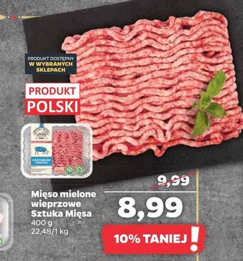Netto Mięso mielone wieprzowe sztuka mięsa oferta