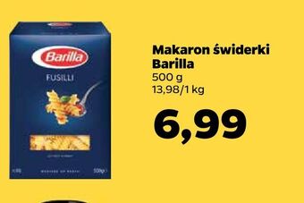 Netto Makaron świderki barilla oferta