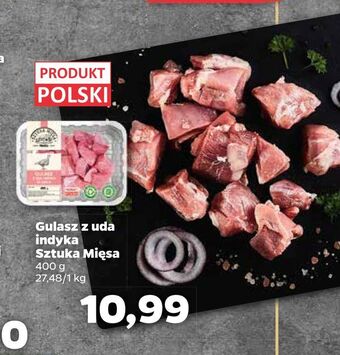 Netto Gulasz z uda indyka sztuka mięsa oferta
