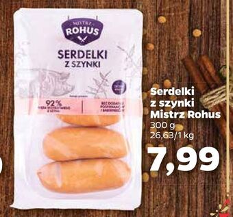 Netto Serdelki z szynki mistrz rohus oferta