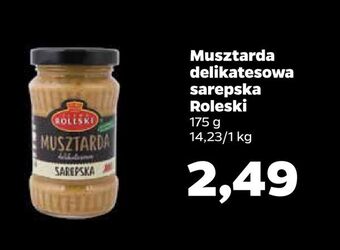 Netto Musztarda delikatesowa sarepska roleski oferta