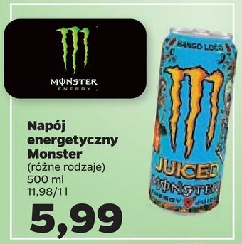 Netto Monster Napój energetyczny różne rodzaje 500 ml oferta