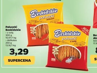Netto Beskidzkie Paluszki z solą 300 g, delikates 250 g oferta