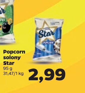 Netto Star Popcorn solony 95 g oferta