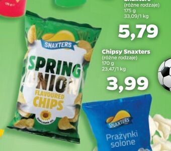 Netto Snaxters Chipsy różne rodzaje 170 g oferta