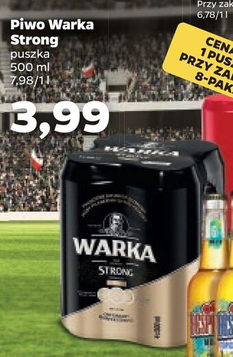 Netto Piwo warka strong oferta