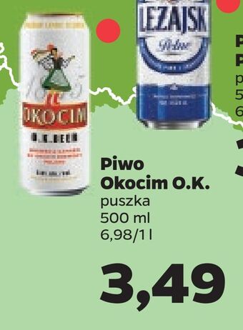 Netto Okocim Piwo O.K. puszka 500 ml oferta