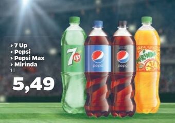 Netto 7 up > pepsi > pepsi max > mirinda 1L oferta