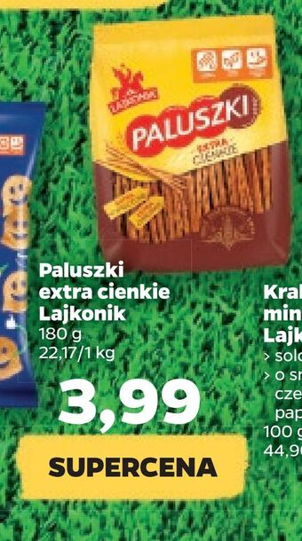 Netto Lajkonik Paluszki extra cienkie 180 g oferta