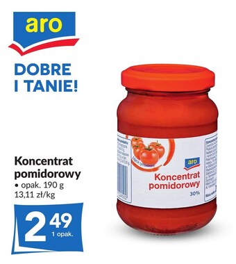 Odido Koncentrat pomidorowy aro oferta