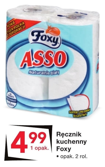 Odido Foxy asso ręcznik kuchenny 2 rolki oferta