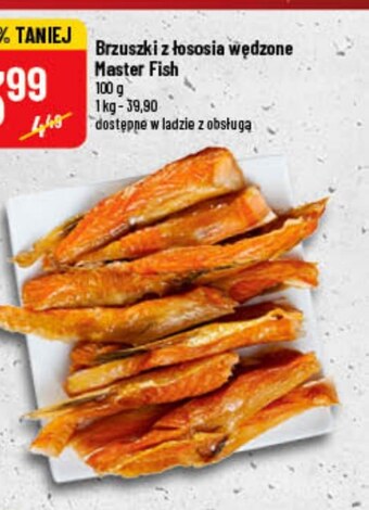 Polomarket Brzuszki z łososia master fish oferta