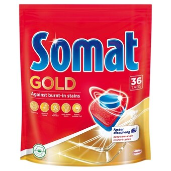 Polomarket Somat gold tabletki do mycia naczyń w zmywarkach 691,2 g (36 x 19,2 g) oferta