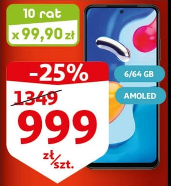 Auchan Smartfon xiaomi oferta