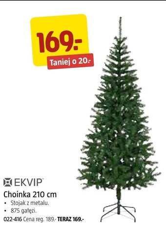 Jula Choinka sztuczna oferta