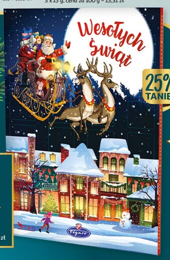 Auchan Kalendarz adwentowy figaro oferta