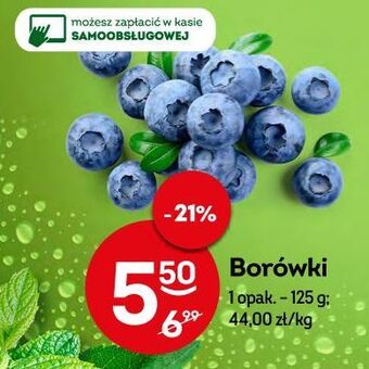Żabka Borówki 125g oferta
