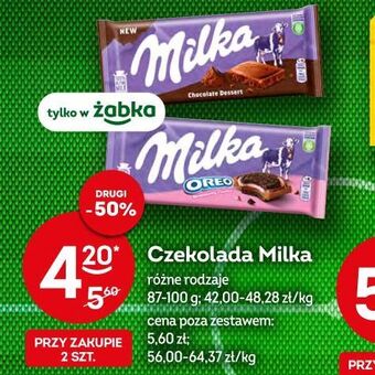 Żabka Czekolada milka oferta