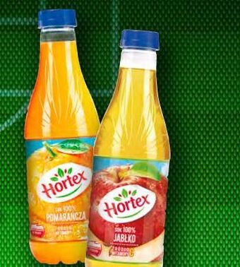 Żabka Sok 100% nektar hortex 1l oferta