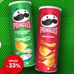 Żabka Chipsy pringles 165g oferta