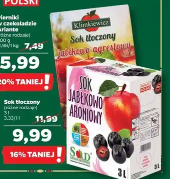 Netto Sok jabłko-aronia sad sandomierski oferta