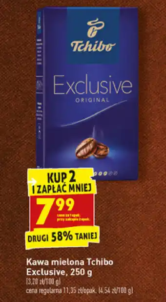 Biedronka Kawa mielona Tchibo Exclusive 2x 250g oferta