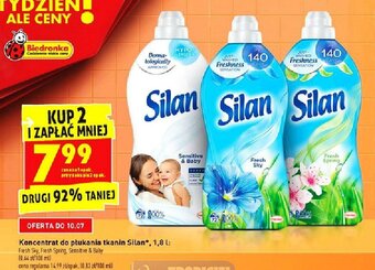Biedronka Koncentrat do płukania tkanin Silan 1,8l oferta