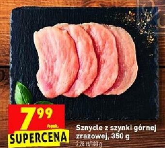 Biedronka Sznycle z szynki górnej zrazowej 350g oferta