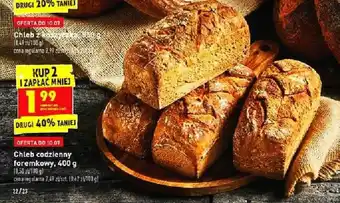 Chleb codzienny foremkowy 400g