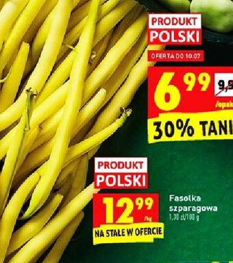 Biedronka Fasolka szparagowa 1kg oferta