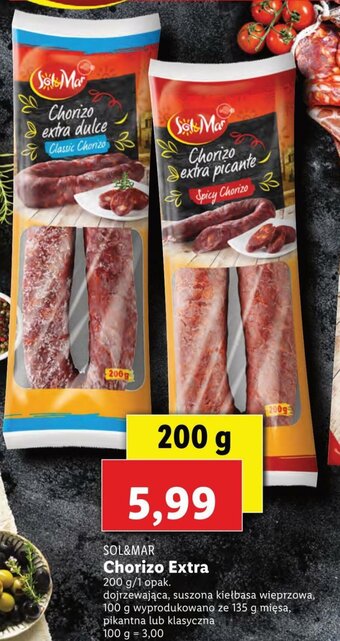 Chorizo Extra 200g