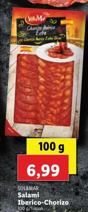 Lidl Salami 100g oferta