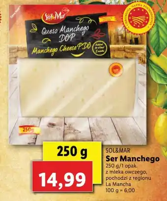 Lidl Ser Manchego 250g oferta