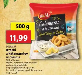 Lidl Krążki z kałamarnicy w cieście 500g oferta