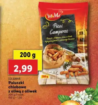 Paluszki chlebowe z oliwą z oliwek 200g