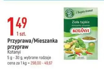 E.Leclerc Przyprawa/mieszanka przypraw Kotanyi 5-30g oferta
