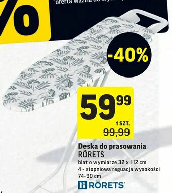 Intermarche Deska do prasowania oferta