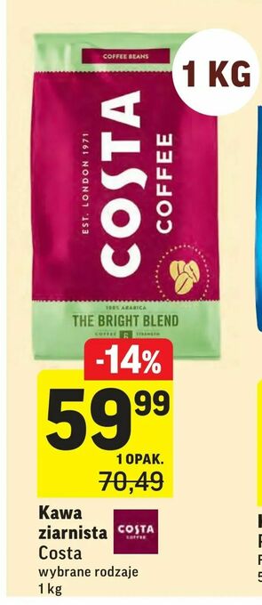 Intermarche Kawa ziarnista oferta