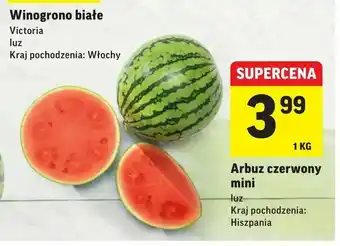 Intermarche Arbuz czerwony mini oferta